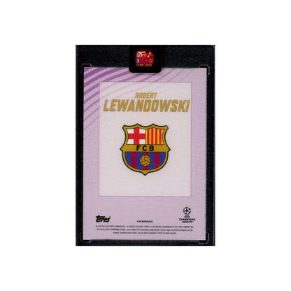 Robert Lewandowski 2023 Topps Gold Auto /25