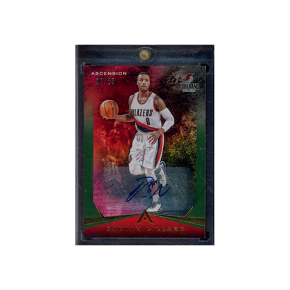 Damian Lillard 2017-18 Panini Ascension Basketball Auto /25