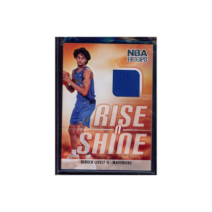 Dereck Lively 2023-24 Panini Hoops Basketball Rise n Shine Rookie Relic