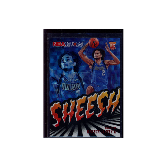 Dereck Lively II 2023-24 Panini Hoops Basketball Sheesh Rookie /99