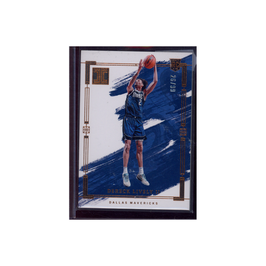 Dereck Lively II 2023-24 Panini Impeccable Basketball Rookie /99
