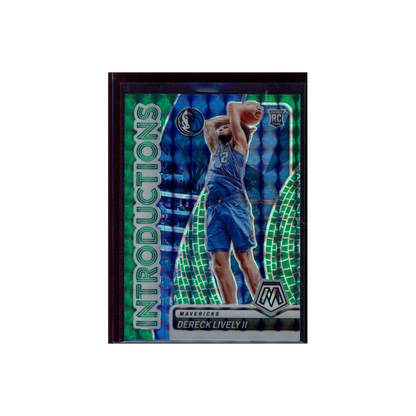 Dereck Lively II 2023-24 Panini Mosaic Introductions /75