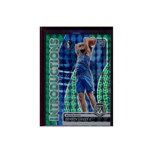 Dereck Lively II 2023-24 Panini Mosaic Introductions /75