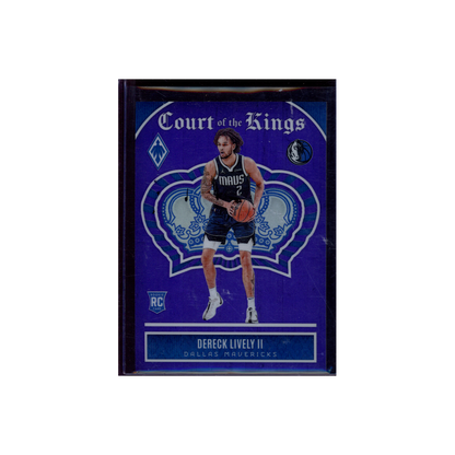 Dereck Lively 2023-24 Panini Phoenix Basketball Court of the Kings /75