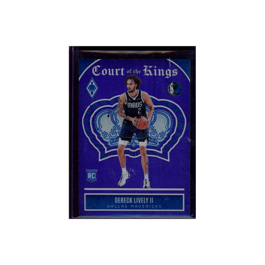 Dereck Lively 2023-24 Panini Phoenix Basketball Court of the Kings /75