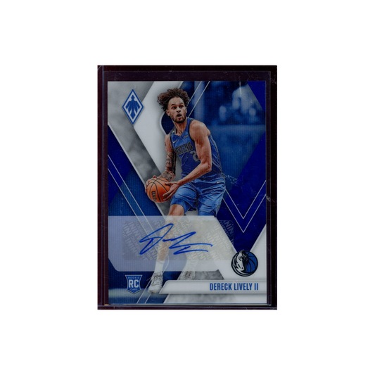 Dereck Lively II 2023-24 Panini Phoenix Basketball Rookie Auto /25