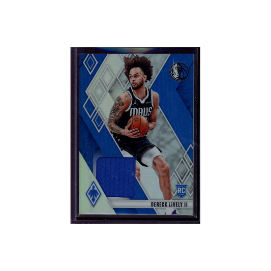 Dereck Lively II 2023-24 Panini Phoenix Basketball Rookie Relic