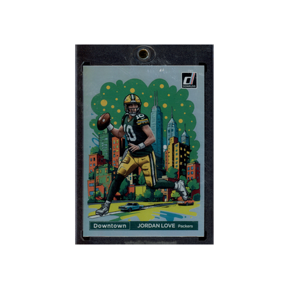 Jordan Love 2024 Panini Donruss Football Downtown