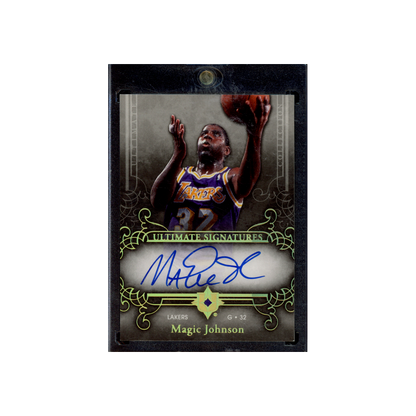 Magic Johnson 2006-07 Upper Deck Ultimate Signatures Auto