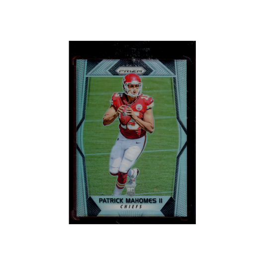 Patrick Mahomes 2017 Panini Prizm Football Silver Prizm Rookie