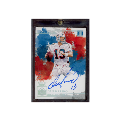 Dan Marino 2020 Panini Impeccable Football First Ballot Signatures Class of 2005 Auto /10