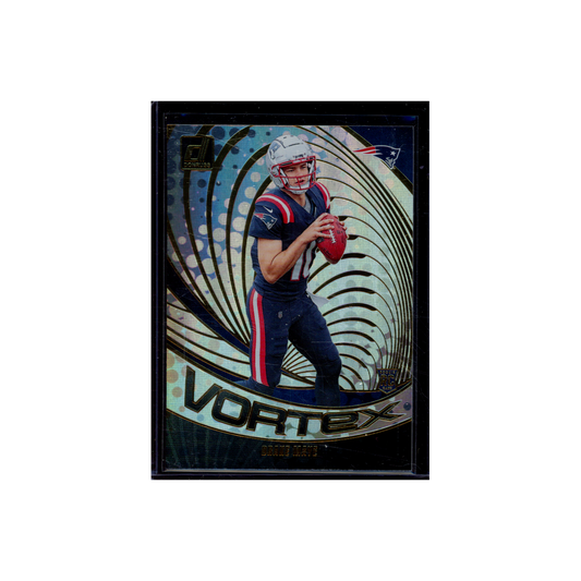 Drake Maye 2024 Panini Donruss Football Vortex Rookie