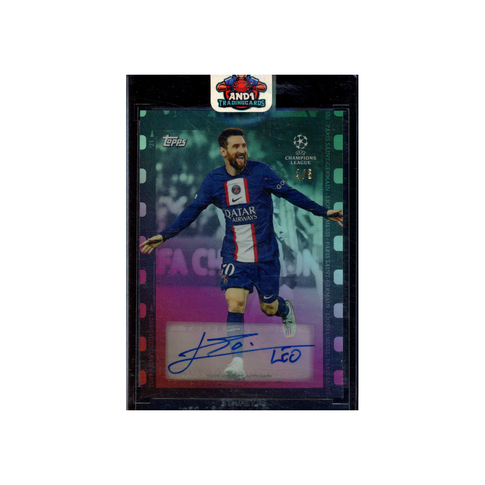 Lionel Messi 2023 Topps On Demand Auto /5