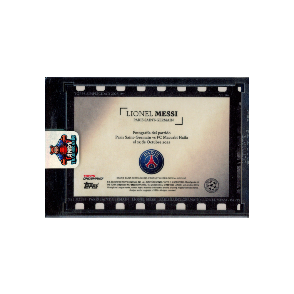 Lionel Messi 2023 Topps On Demand Auto /5