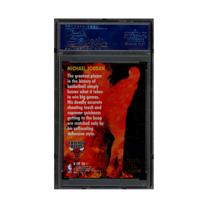 Michael Jordan 1996 Hoops Hot List PSA 10