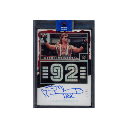 Shawn Michaels 2023 Panini Impeccable WWE Intercontinental Auto /92