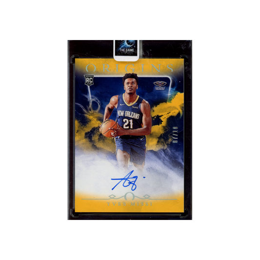 Yves Missi 2024-25 Panini Origins Basketball Rookie Auto Gold /10