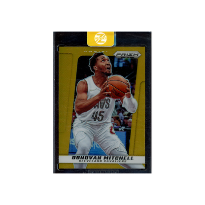 Donovan Mitchell 2024-25 Panini Prizm Deca Basketball Gold Prizm /10