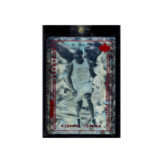 Michael Jordan 2004 Upper Deck Star Zone Sample Card