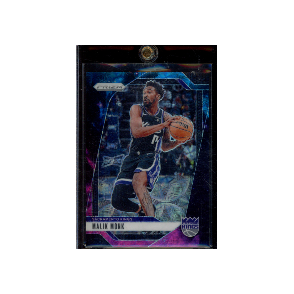 Malik Monk 2024-25 Panini Prizm Basketball Nebula Prizm 1/1