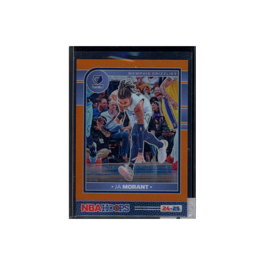 Ja Morant 2024-25 Panini Hoops Basketball Orange /199