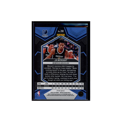 Ja Morant 2023-24 Panini Mosaic Basketball City Edition