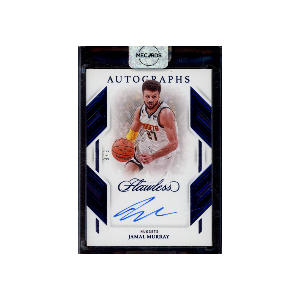 Jamal Murray 2022-23 Panini Flawless Basketball Auto Blue /8