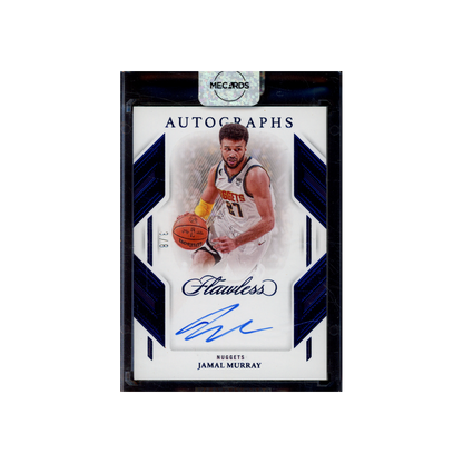 Jamal Murray 2022-23 Panini Flawless Basketball Auto Blue /8