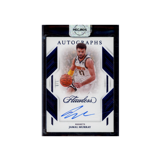 Jamal Murray 2022-23 Panini Flawless Basketball Auto Blue /8