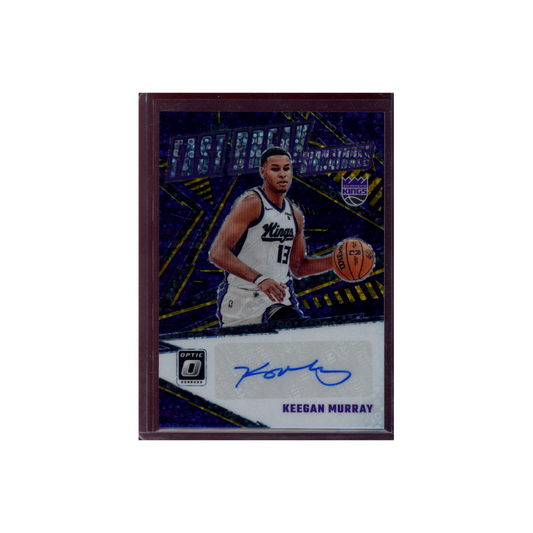 Keegan Murray 2023-24 Panini Donruss Optic Basketball Fast Break Signatures Gold /10