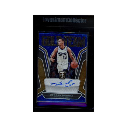 Keegan Murray 2024-25 Panini Totally Certified Basketball Gold Team Auto /35