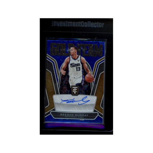Keegan Murray 2024-25 Panini Totally Certified Basketball Gold Team Auto /35