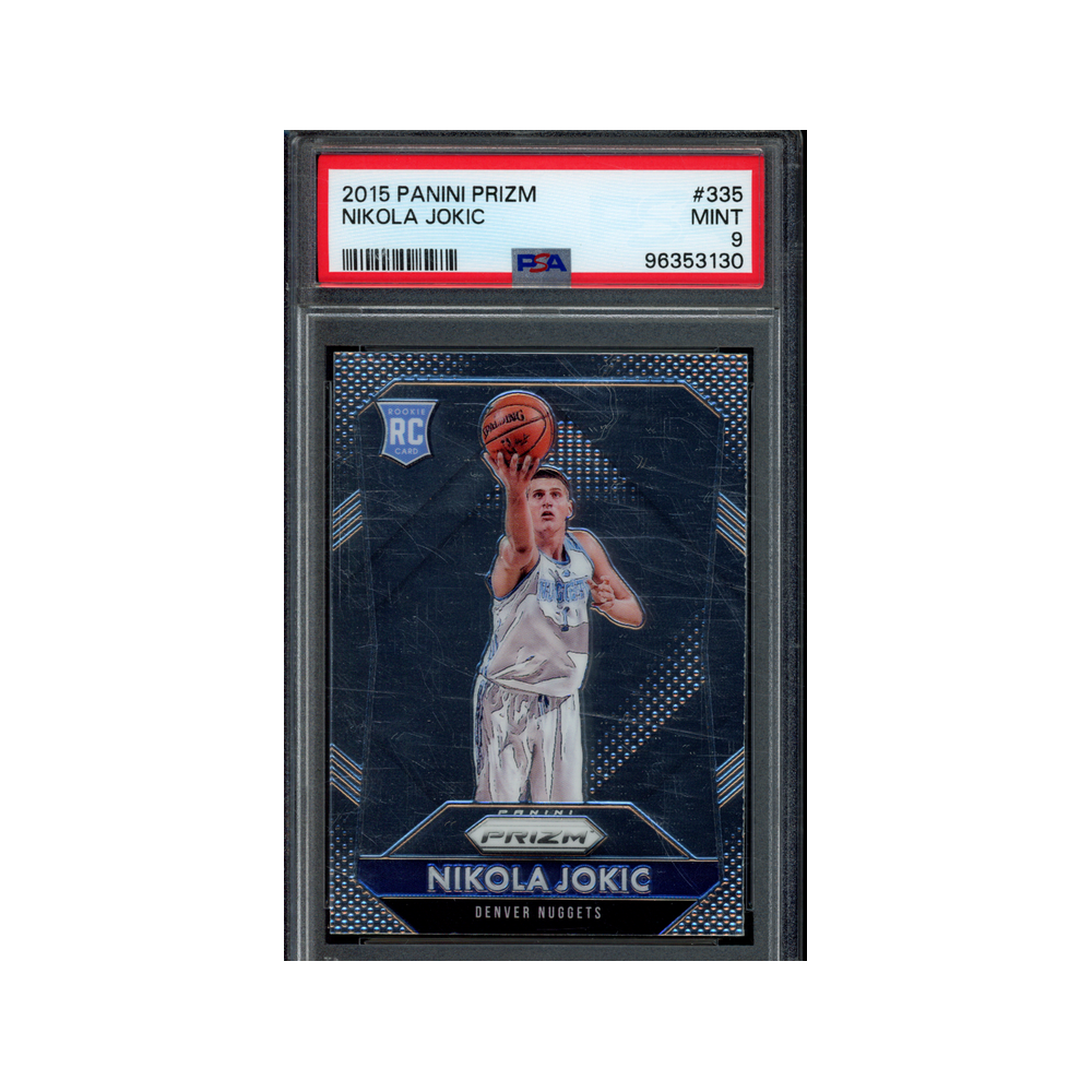 Nikola Jokic 2015 Panini Prizm Basketball Rookie PSA 9