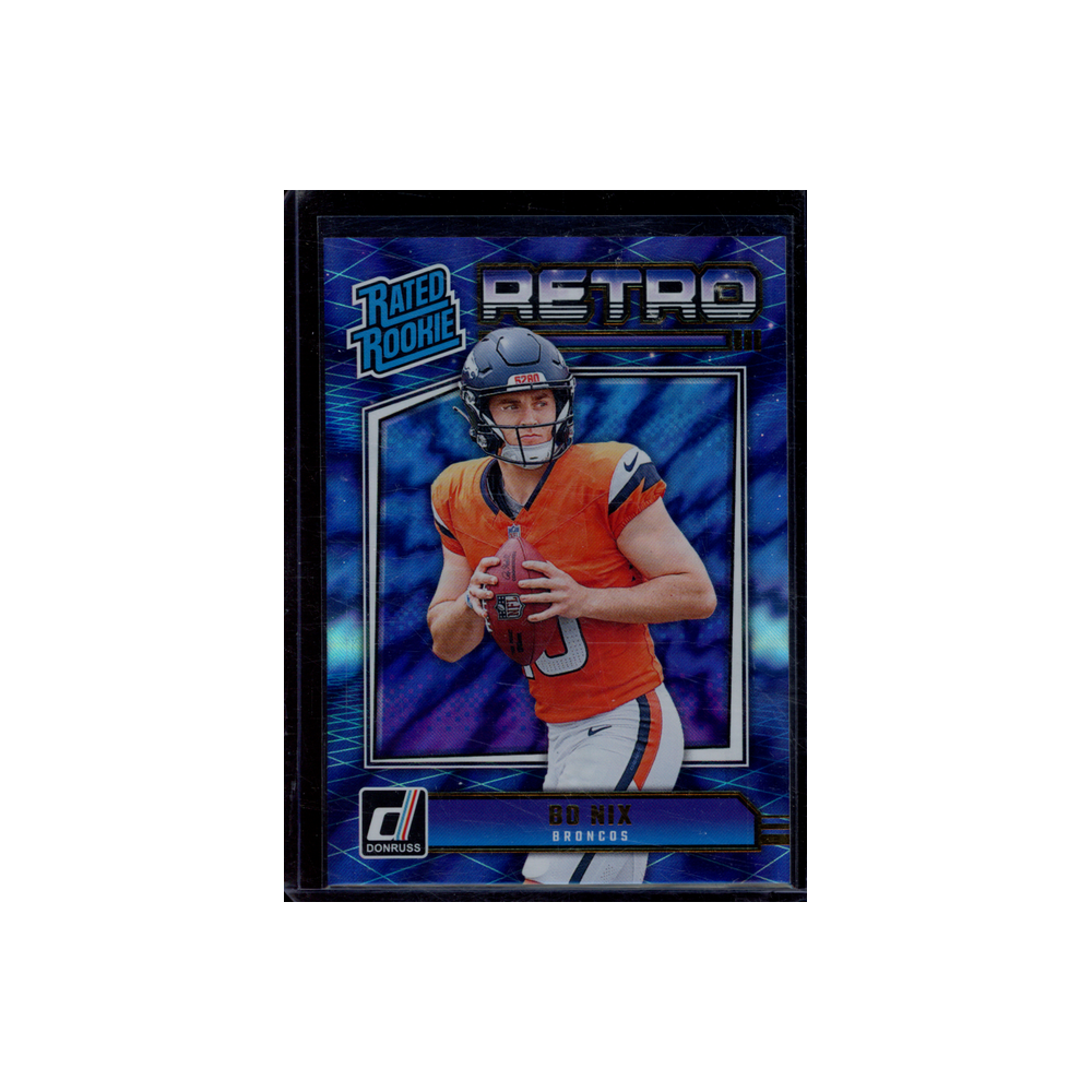 Bo Nix 2024 Panini Donruss Football Rated Rookie Retro