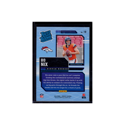 Bo Nix 2024 Panini Donruss Football Rated Rookie Retro
