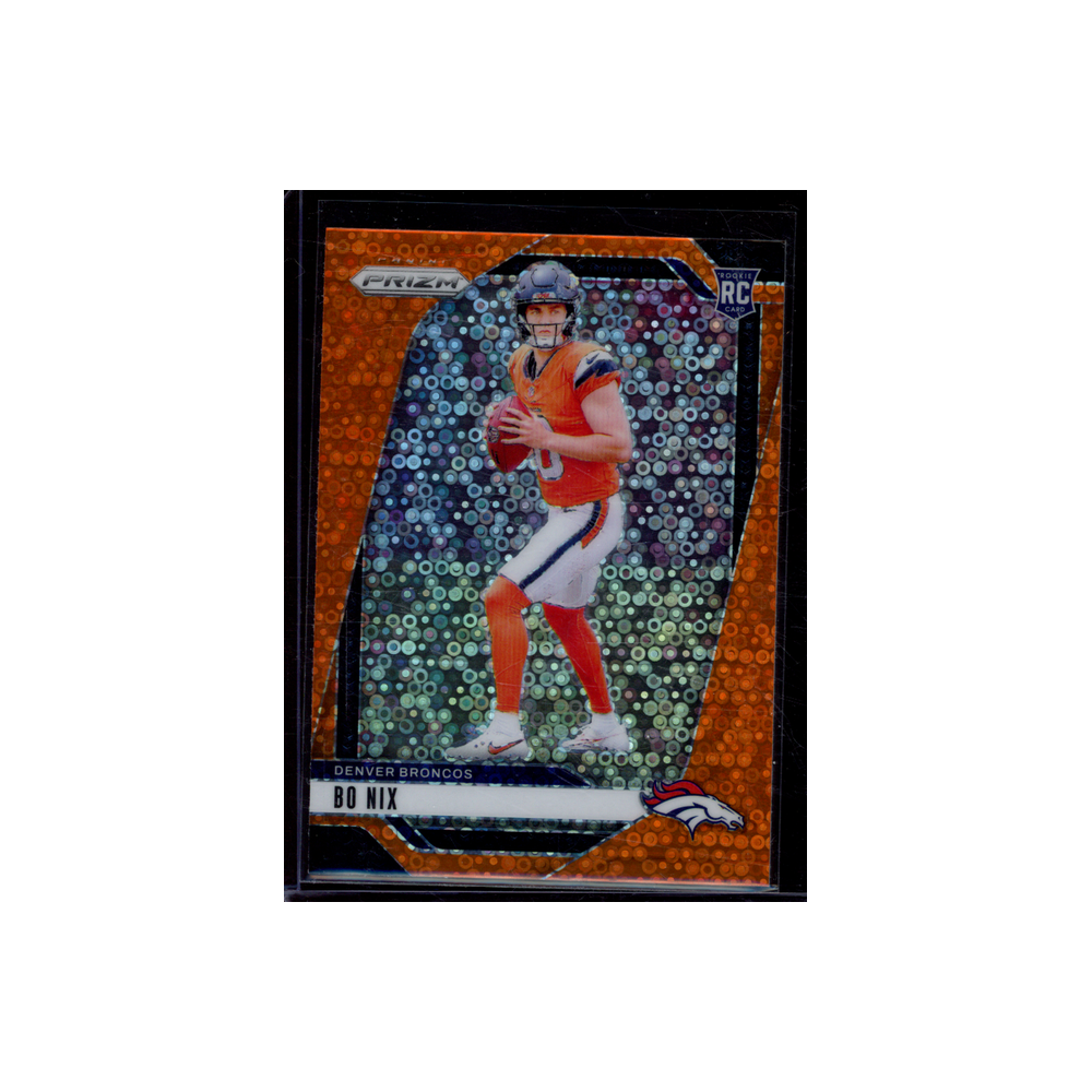 Bo Nix 2024 Panini Prizm Football Disco Prizm Rookie