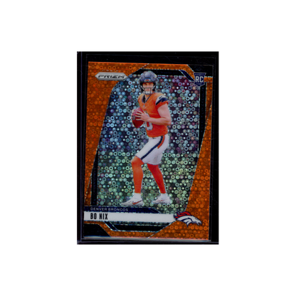 Bo Nix 2024 Panini Prizm Football Disco Prizm Rookie