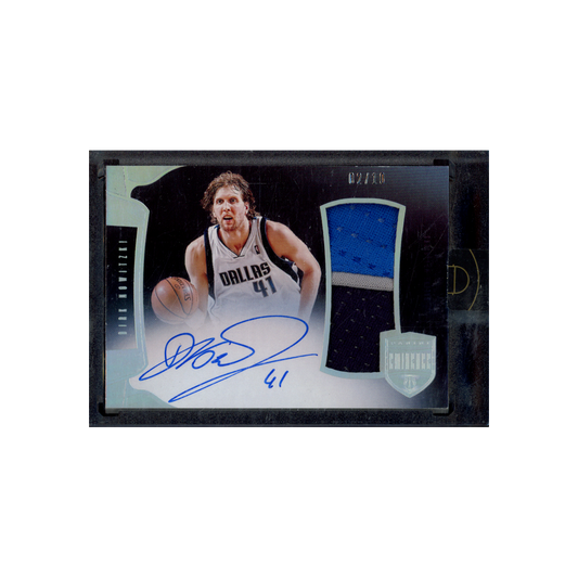 Dirk Nowitzki 2019-20 Panini Eminence Basketball Patch Auto /10
