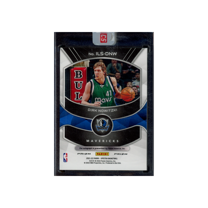 Dirk Nowitzki 2021-22 Panini Spectra Basketball Illustrious Legends Auto Marble /5