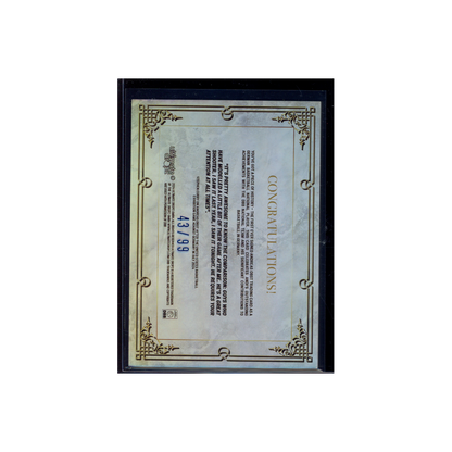 Andreas Obst Ultimate Dropz DBB Feuer & Flamme Auto /99