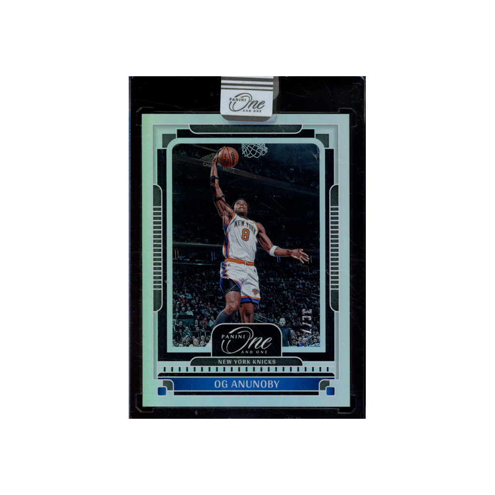 OG Anunoby 2024-25 Panini One and One Basketball Silver /75