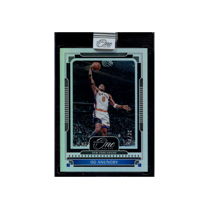 OG Anunoby 2024-25 Panini One and One Basketball Silver /75