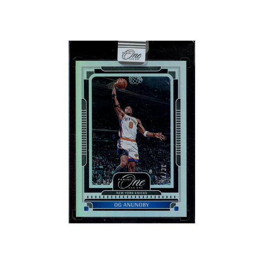 OG Anunoby 2024-25 Panini One and One Basketball Silver /75