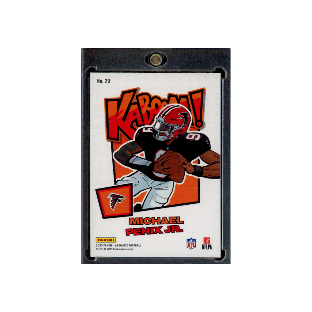 Michael Penix Jr 2025 Panini Absolute Football Kaboom