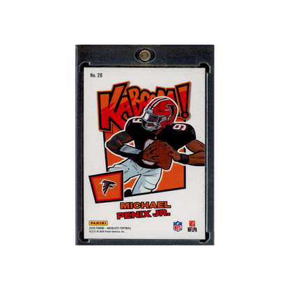 Michael Penix Jr 2025 Panini Absolute Football Kaboom