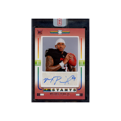 Michael Penix 2024 Panini Photogenic Basketball Instants Rookie Auto