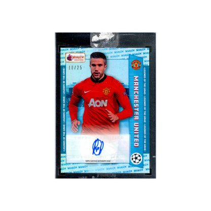 Robin Van Persie 2023 Topps Merlin Auto /25