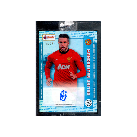Robin Van Persie 2023 Topps Merlin Auto /25