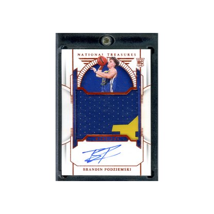 Brandin Podziemski 2023-24 Panini National Treasures Basketball RPA Orange /75