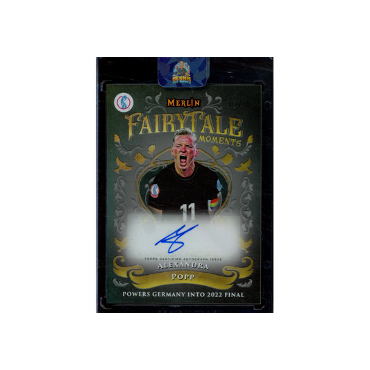 Alexandra Popp 2025 Topps Merlin Fairytale Moments Auto /10